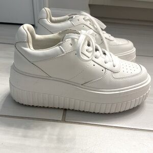 Size 8 madden girl chunky platform sneakers